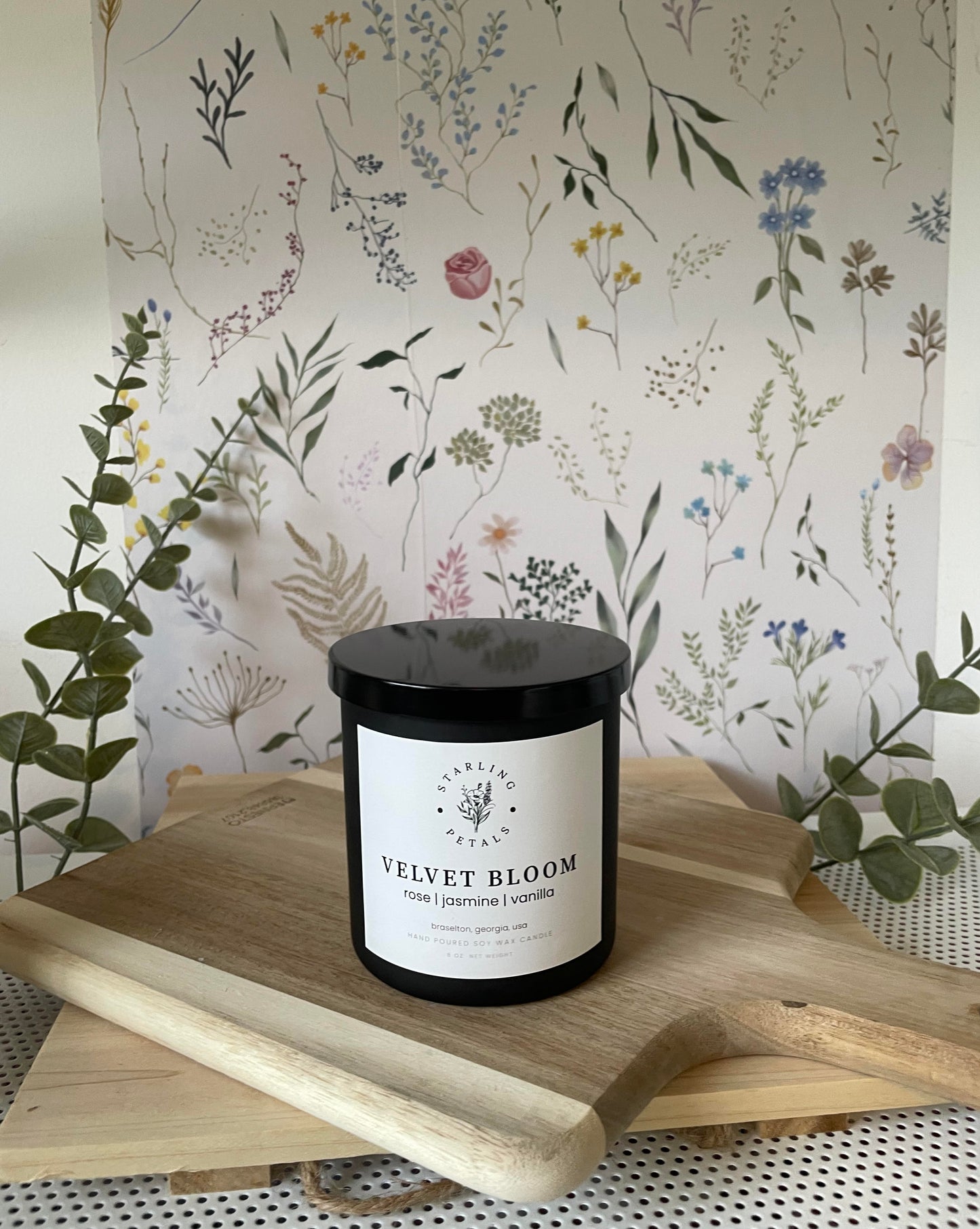 Velvet Bloom Candle