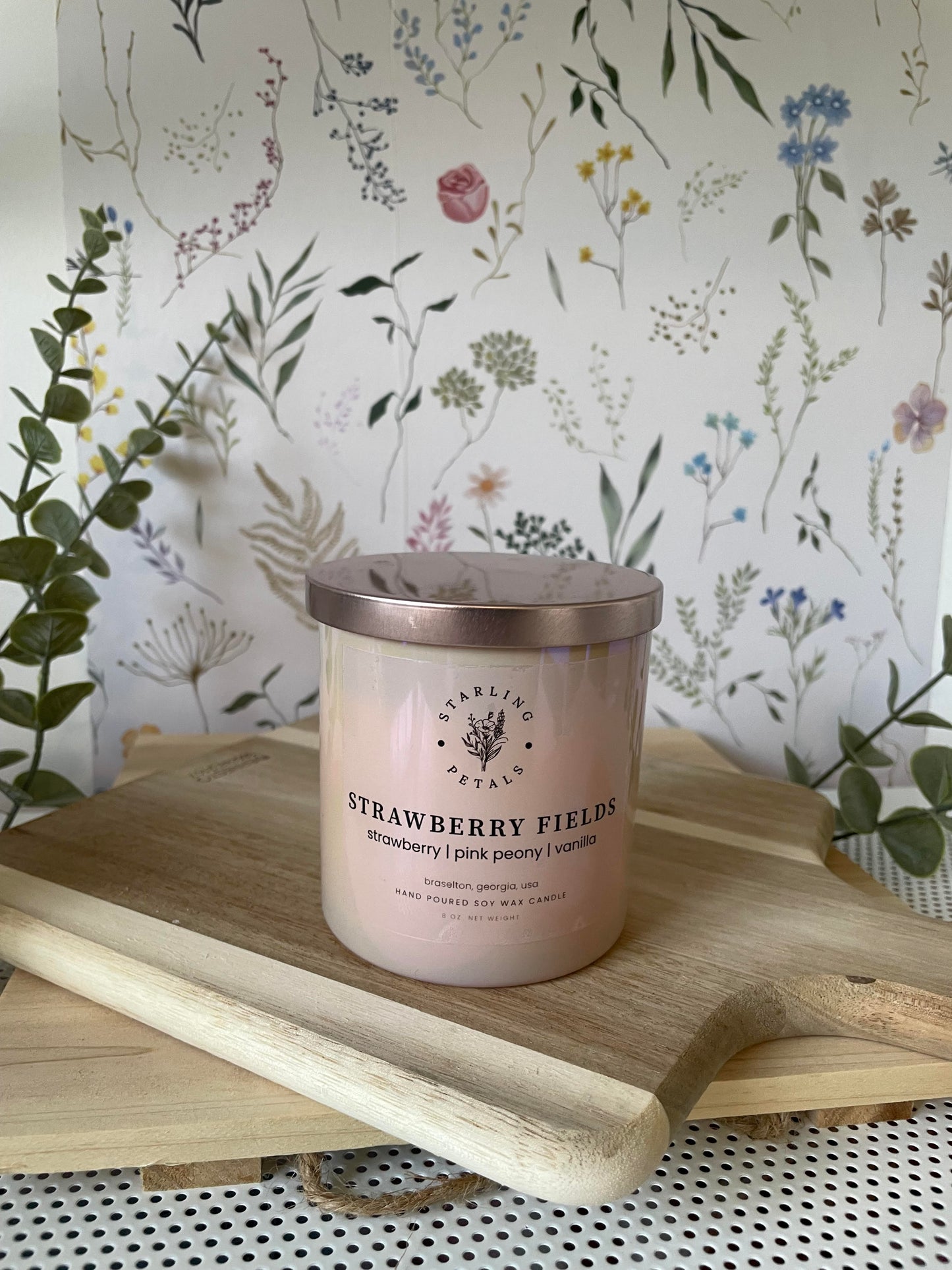Strawberry Fields Candle