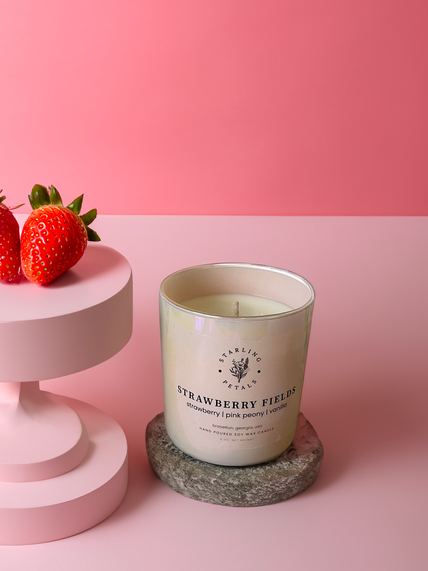 Strawberry Fields Candle